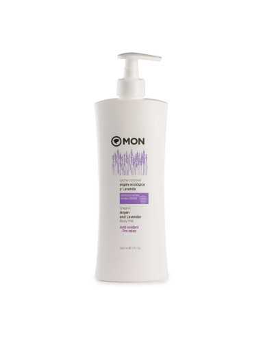 Leche corporal argan y lavanda bio 500ml Mon deconatur